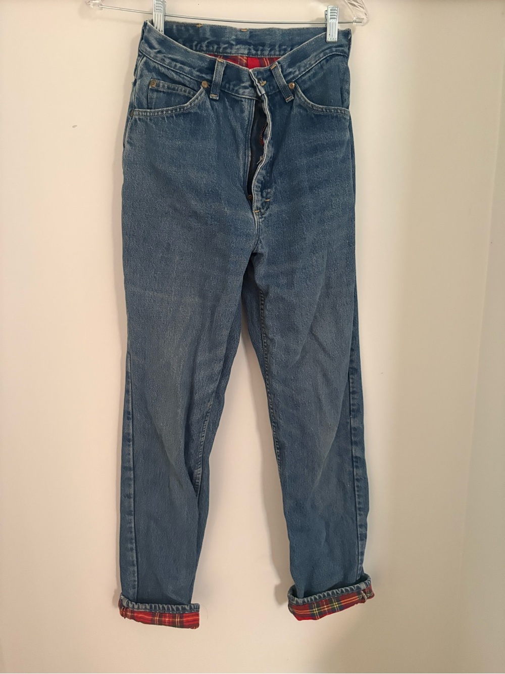 Vintage L.L. Bean flannel Jeans
